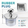 Bathtub Drain Stopper, Bathtub Plug, Tub Stopper, Suitable for Replacing