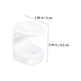 SAFIGLE Nail Art Lamp Quick Drying USB Powered Manicure Tool Portable Desktop Dryer for Gel Nails Durable Material Easy Operation Safe and Convenient Use