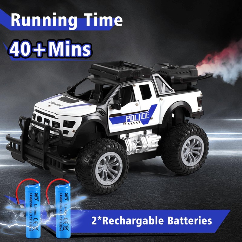 FUUY Scale Down Children's Electric Simulation Cool Remote Control Spray