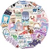50 Pcs Dentist Stickers for Kids Teens Adults,Laptop,Skateboard,Luggage,Car,Bike,Cup,Computer,Water Bottle Stickers