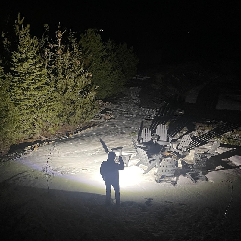 LitezAll 25478 Kodiak Kolossus 15000 Lumen Rechargeable Tactical Flashlight