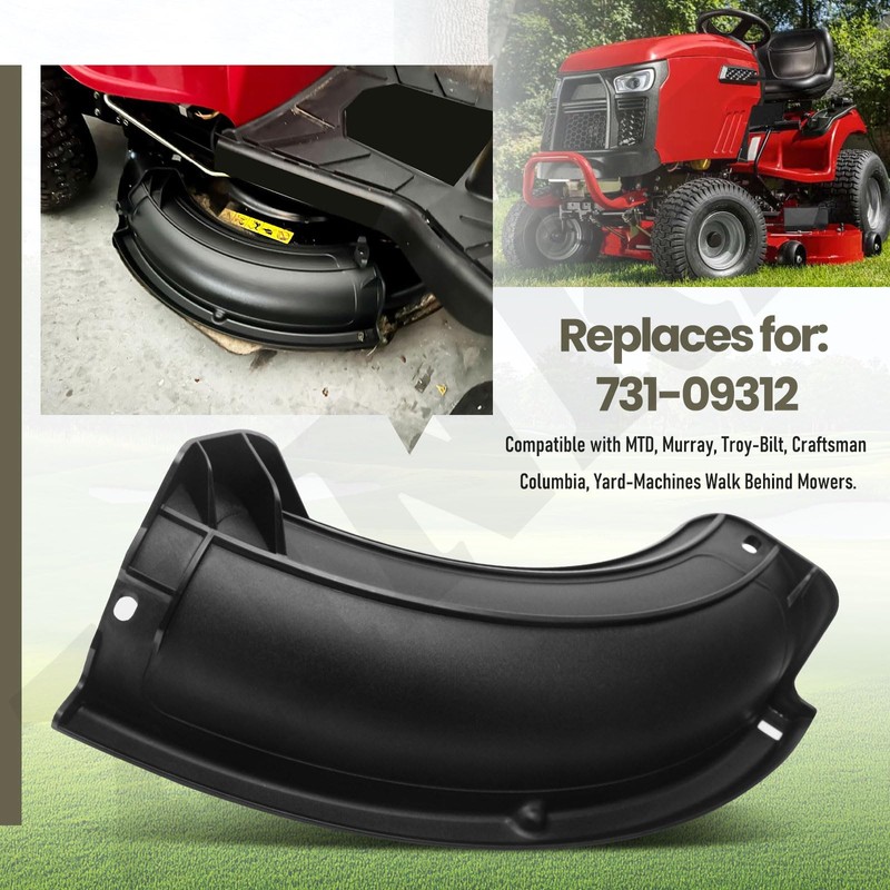 XINKE 731-09312 Mulch Plug 30" Deck for MTD, Craftsman, Troy-Bilt