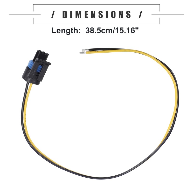Motoforti Multi-Purpose Wire Connector Pigtail Plug, Temperature Sensor Connector Headlight