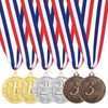 MECCANIXITY Gold Silver Bronze Award Medals 2 Inch, 1st 2ed