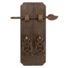 Door Handles Kit Chinese Style Antique Copper Gate Pull Handle