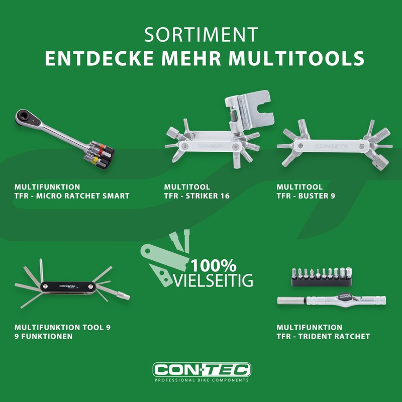 Contec pliable avec outil 15 fonctions