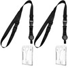 Gecko Travel Tech Retractable Lanyard - Premium Single Adjustable ID