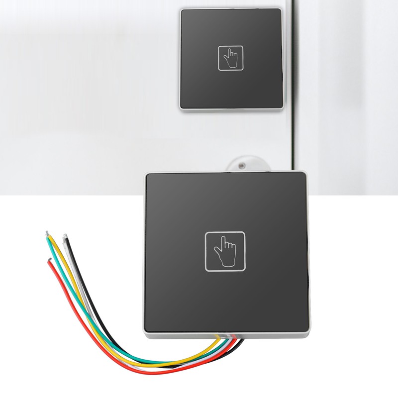 Touch Sensor Door Exit Release Button Switch LED Light Universal