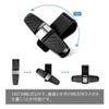 XSAJU 2pcs Car Sunglasses Clip Glasses Holder for Car Sun