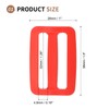 SUIKIHUM 16 Pack Plastic Slide Buckle, 2 Inch Tri-Glide Slider,