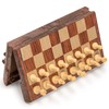 Yellow Mountain Imports Magnetic Portable Chess Set (27 Centimeters) -