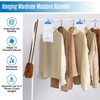 x6 Disposable Wardrobe Dehumidifier Hanging Bags - Specially Designed to