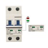 DC Circuit Breaker 2P 16A Overload Protection DIN Rail Mount