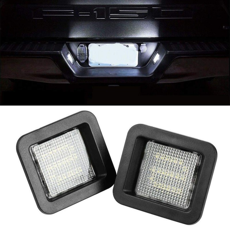 Overun Bright-TECH Series 2pcs 18 SMD Replacement LED License Plate