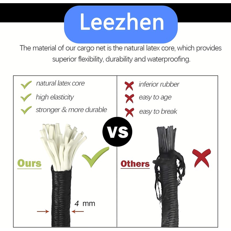 Upgrade Cargo Net Compatible with 2015 2016 2017 2018 2019