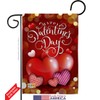 Beloved Valentines Day Garden Flag Springtime Valentine Happy Heart Couple