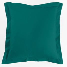douceur d'intérieur, Lina Emerald Cushion Cover (63 x 63 cm) 100% Cotton