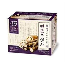 100% Natural Organic Tea 0.7g x 40 T / Tea bags (Lotus Root & Burdock Tea)