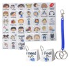 CHEFAN Feelings Chart Card,Autism Visual Behavior Management,Preschool Teacher Supplies,Daycare Essentials,Social