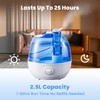 Cool Mist Humidifiers for Bedroom & Large Room (2.5L Water