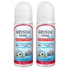 Krystal Stone Desodorante Teens Azul Roll on 90ml Dúo Pack