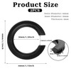 E27 to E14 Lampshade Reducer Ring, 2 Pack Black Lamp
