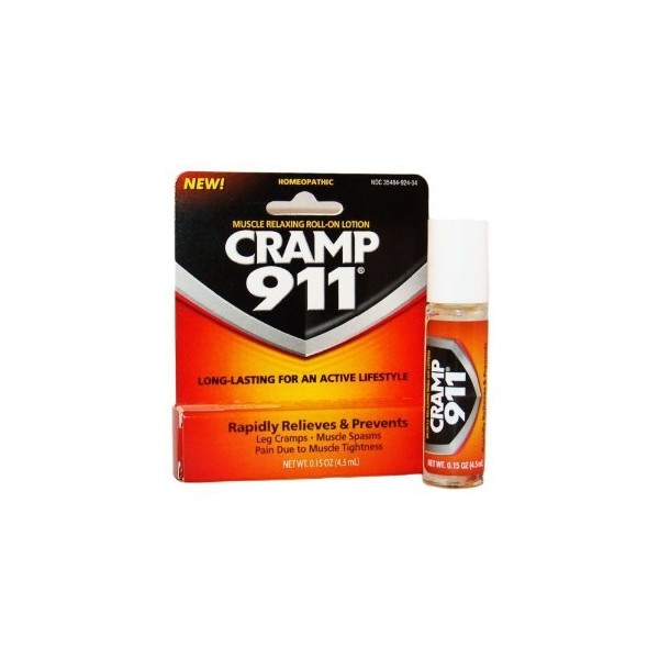 SUNMIEN Cramp 911 Muscle Relaxing Roll-on Lotion (Leg Cramps) -
