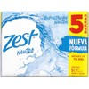 Jabón Neutro Suave Zest 90g – Pack de 5 barras,