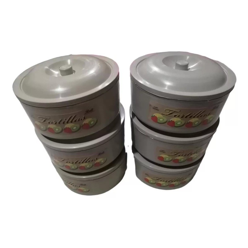 Plásticos genéricos Tortilleros De Plástico Para Fiestas Paquete 25 Tortilleros