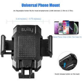 Car Cup Phone Mount Adjustable Gooseneck Holder Cradle for Android iPhone Phone