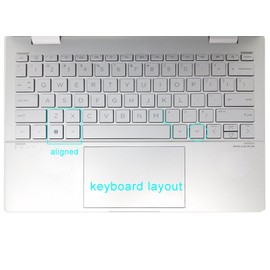 Silicone Keyboard Skin Cover Compatible for HP Envy x360 2-in-1 Laptop 13-bf 13t-bf Series 13-bf0013dx 13-bf0797nr 13-bf0107tu 13-bf0121TU 13.3 inch Laptop (NOT for Envy 13-ba 13-bd 13-be Series) Pink