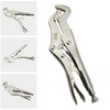 Ｂｅｓｇａ Curved Jaw Locking Pliers Parrot Nose Pliers Heavy Duty