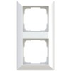 OPUS Cover Frame 2-Way Information Polar White For 2 Inserts