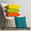 Encasa XO Cotton Throw Pillow Covers Set of 4 I