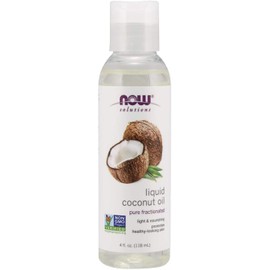 Now Solutions Liquid Coconut Oil 4 Ounce