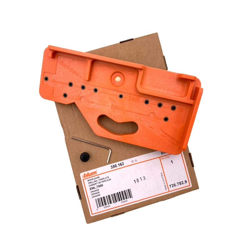 Blum 7267829 Drill Gauge Base / Rear Panel for LEGRABOX,