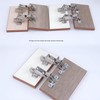 2-Pack 165 Degree Soft Close Cabinet Hinge Suitable for Frameless