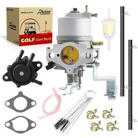Roykaw Golf Cart Carburetor Kit Compatible with Yamaha 2003-up G22-G27 G29 Gas 4-Cycle Drive Engine, Replaces OEM # JR6-14101-00, JR6-14101-01, 13351, 17560, 520-185