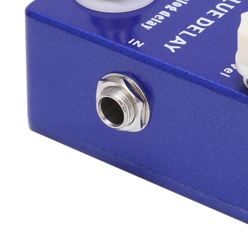 Guitar Effect Pedal Mini Blue Delay Analogue True Bypass Adjustable