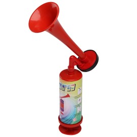 AOLIHAN Air Horn for Boat Graduation Party Sports Events Beer Horns Dog Air Horn Self Defense Portable Air Pump Horn(ABS large handheld horn)