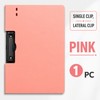 A4 Clipboard Folder with Protective Cover, Plastic Document Organizer and