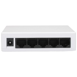 JM-Byte 5-Port Gigabit Desktop Switch, Plastic Case, 0/100/1000Mbps, Networking Switch, Auto-Negotiation, Plug and Play, Easy Use (JM-G0401G)