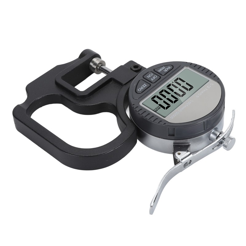 Digital Thickness Gauge 0.001mm/0.00005in 0‑12.7mm Electronic Micrometer Thickness Meter with