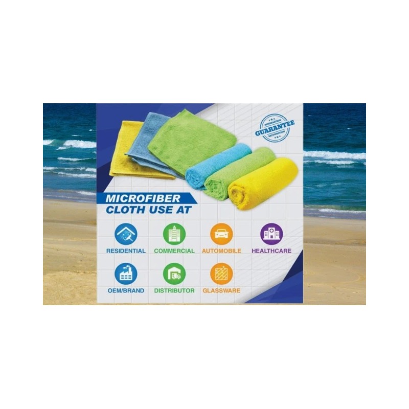 Ideal 24-Pack Microfiber Cleaning Cloths Ultra Soft,Super Absorbent Towels for