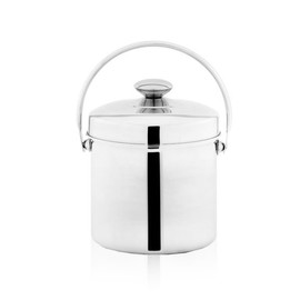 Queen Sense Household Stainless Steel Food Waste Bin 2L / 퀸센스 가정용 스텐 음식물쓰레기통 2L