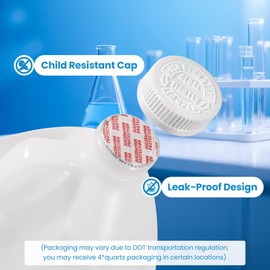 Isopropyl Alcohol 70% | High Purity Multipurpose Cleaner and Solvent - Home, Labs, Commerial Use | USP Grade (2 Gallon (256 fl oz))