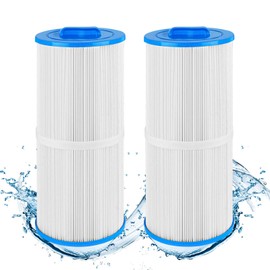 BZTT 6CH-960 Spa Filter Replacement Jacuzzi Filter J-300, J400, 14081, 6000-383A, FC-2800, 6540-476, 6540-383, PJW60TL-F2S, 14081, 6000-383A Hot Tub Filter with Closed Handle (Not be Removed) 2 Pack