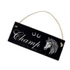 Slate Stable Sign Engraved Andalusian Horse Name Box Sign 22