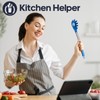 Silicone Kitchen Utensils Set - Culinary Couture 6-Pieces Blue Silicone