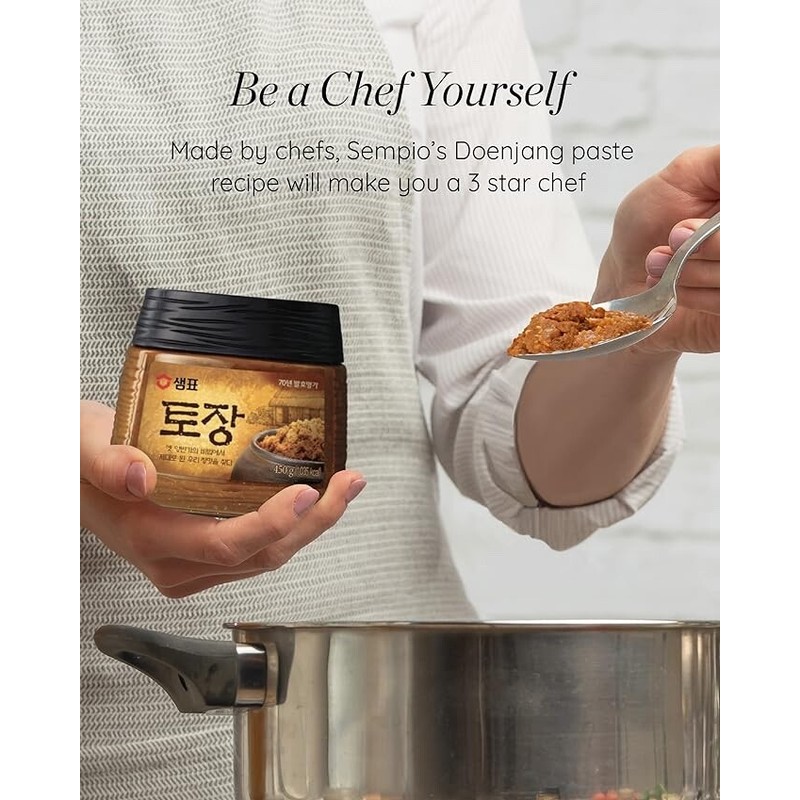 Sempio Tojang Korean Original Traditional Soybean Paste Miso 450g Soup